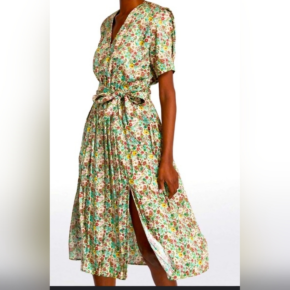Sandro Floral Dress